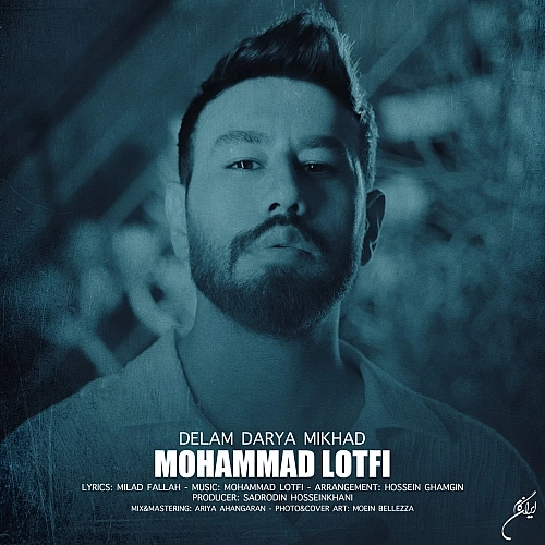 Cover artwork for Delam Darya Mikhad by Mohammad Lotfi